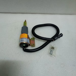 Vanne solénoïde d'excavatrice Hyundai 12V 3935429 pour système hydraulique HX220S - Product Image 1
