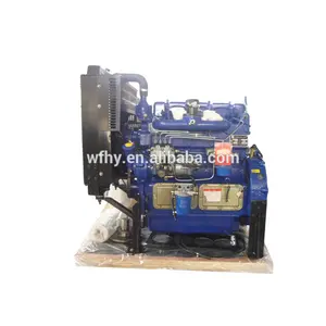 Weifang motor diesel de 4 cilindros k4100d 1500rpm água resfriada