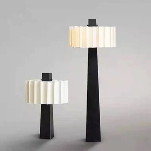 Lámpara de pie con fuente de luz LED, pantalla de tela, control de interruptor de color cambiante para dormitorio, sala de estar, casa de huéspedes - Product Image 3
