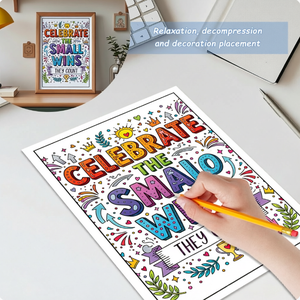 <span class=keywords><strong>Livre</strong></span> <span class=keywords><strong>de</strong></span> coloriage d'affirmation et d'imagination paisible <span class=keywords><strong>de</strong></span> 24 pages, <span class=keywords><strong>livre</strong></span> d'art graffiti avec citations positives sur l'<span class=keywords><strong>amour</strong></span>-propre, cadeau pour femmes et amies - Product Image 3