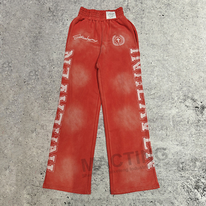 <span class=keywords><strong>Pantaloni</strong></span> da <span class=keywords><strong>Tuta</strong></span> da Uomo Personalizzati di Alta Qualità, 100% Cotone, 450 Gsm, Pesanti, Stile Vintage, Lavaggio Acido, Gamba Dritta Oversize - Product Image 1