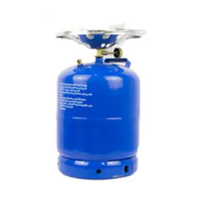 3kg heiß verkaufte LPG-Flasche Gastank Stahl LPG-Gasflasche mit guter Qualität Tragbare Camping-Koch-LPG-Gasflasche