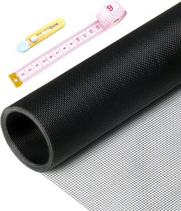 Maille de sécurité en acier inoxydable de qualité supérieure, anti-vol, maille métallique haute résistance pour la protection des fenêtres, des portes, des patios et des balcons - Product Image 1