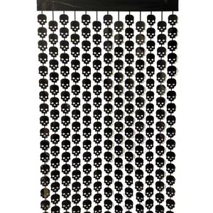 Оптовая продажа 1x2 м череп тыква летучая мышь Хэллоуин занавес Хэллоуин Вечеринка фон стены декоративные двери занавес - Product Image 1