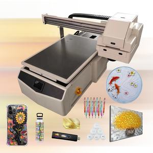 Imprimante grand <span class=keywords><strong>format</strong></span> UV DTF pour la fabrication de porte-clés en acrylique, de coques de téléphone en verre acrylique et l'impression de logos sur le plastique - Product Image 2