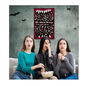 Affiche à gratter Top 100 des films <span class=keywords><strong>d</strong></span>'<span class=keywords><strong>horreur</strong></span>, affiche lumineuse à gratter, affiche de <span class=keywords><strong>film</strong></span> <span class=keywords><strong>d</strong></span>'<span class=keywords><strong>horreur</strong></span>, liste de films à voir avec outil à gratter - Product Image 5