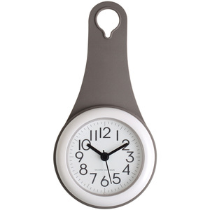 Moderne Simple résine matériel étanche toilette cuisine étanche à l'humidité Anti-buée muet petite horloge murale - Product Image 1