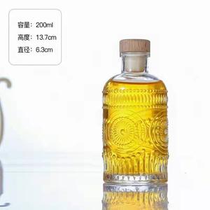 Bouteilles en verre transparent en gros pour fabricants avec bouchons en liège pour liqueurs <span class=keywords><strong>maison</strong></span>, extraits de vanille, huiles, vinaigres et <span class=keywords><strong>cadeaux</strong></span> promotionnels - Product Image 4