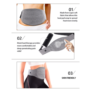Warp pemanas listrik USB dengan tiga tingkat suhu, pembungkus hangat punggung bawah dan perut Bawah - Product Image 5
