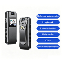 Mini Cámara Digital de Acción Full HD 1080P, Grabadora de Video Portátil con Visión Nocturna, Sensor CMOS, MicroSD, Zoom 10x-20x, 160