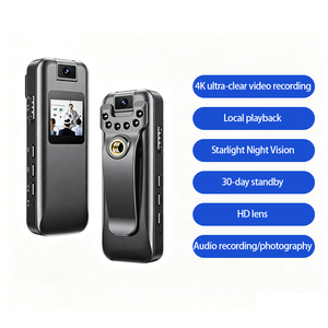 Mini caméra numérique d'action Full HD 1080P, portable, vision nocturne, <span class=keywords><strong>enregistreur</strong></span> vidéo monté sur le corps, capteur CMOS, MicroSD 10x-20x 160 - Product Image 2