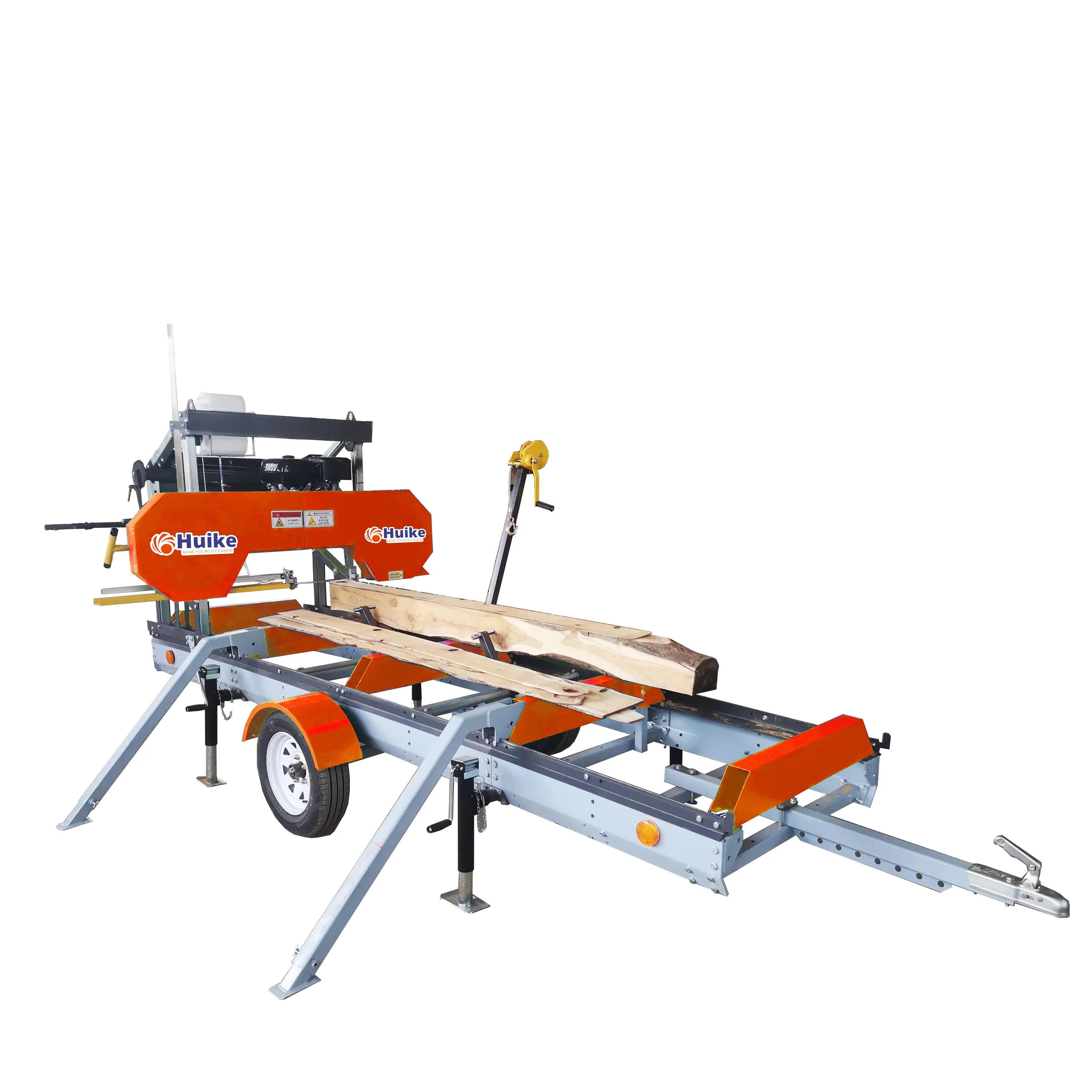 Mobile Sawmill / Sawmill Portable / Portable Swing Blade Manual Farmset Product Lucas Mill 4 Pieces 17 M / Min Wood Cutting