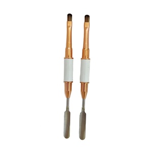 Only Make High-quality Double-headed Nail Art <b>Brush</b> <b>Round</b> Head Pen Metal Pen Holder Professional Beauty Supplier - Product Image 3