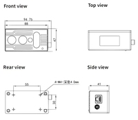 Caméra 3D MRDVS M4-G IToF et capteur RGB-D pour robots de service - Capteur de positionnement précis pour la commande d'automatisation