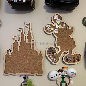 Organisateur de tableau en liège mural de style château, fabrication directe d'usine, sur mesure - Product Image 3