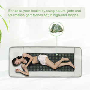 Produk perawatan kesehatan, terapi termal sinar inframerah jauh 96 buah batu giok untuk fungsi pemanas pijat tubuh dan tangan - Product Image 2