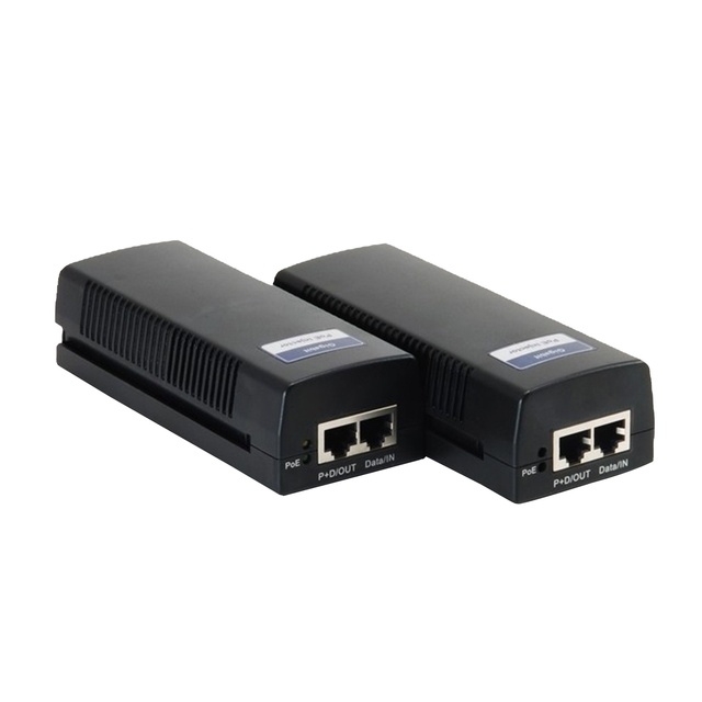 Gigabit PoE Injector IEEE802.3at 30W