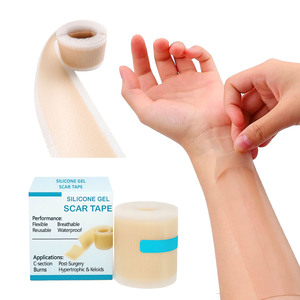 Tiras de Silicona Personalizadas al por Mayor, Parche Suave y Duradero de Grado Médico para Alivio de Cicatrices de Trauma, <span class=keywords><strong>Pecho</strong></span> y Rostro - Product Image 2