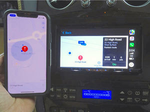 GPS sans fil pour tableau de bord avec Apple Carplay et AndroidAuto intégré pour 2012-2017 pour <span class=keywords><strong>Bentley</strong></span> Mirror Link Function - Product Image 3