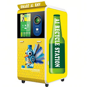 2025 Recyclingmachine Voor Huisdierenflessen Met Ai-Sortering En Auto-Baling Voor Supermarkten/Gemeenschappen-Energiebesparende 40% - Product Image 5