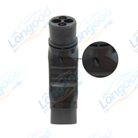 Adaptateur rapide DC CCS2 vers CHAdeMO Longood, nouvelle conception, 200A, CE, IP54, LG05