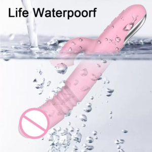 Vibrador Telescópico de Alta Calidad con Succión, Estimulador de Clítoris y Punto G, Varita Vibradora con Calor Potente, Juguetes Sexuales - Product Image 3