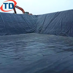 Bâche <span class=keywords><strong>de</strong></span> <span class=keywords><strong>bassin</strong></span> pour poissons 0,75 mm en PEHD, géomembrane barrière anti-racines <span class=keywords><strong>de</strong></span> bambou, 45 mil 60 mil, imperméable, pour l'aménagement des fermes d'algues - Product Image 4