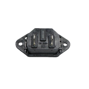 Nhà Máy Giá công nghiệp iec60320 C18 <span class=keywords><strong>AC</strong></span> nối nam cắm 2 pins điện đầu vào ổ cắm 15A 250V công nghiệp receptacle - Product Image 3