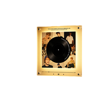 Offre Spéciale : Boîte à Musique NFC en Acrylique Personnalisée, Cadre Photo Tendance, Tourne-disque Gravé, 9 Souvenirs Remplaçables – Cadeau Idéal