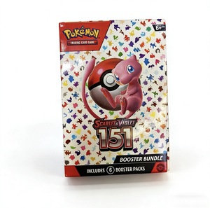 Senwell Versione Originale Giapponese 2026 TCG 151 SV2A Scarlet Violet Funny Square Corners Booster Pack PTGG <span class=keywords><strong>Carte</strong></span> <span class=keywords><strong>da</strong></span> Gioco <span class=keywords><strong>da</strong></span> Tavolo - Product Image 3