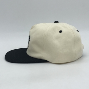 Thêu Logo Tùy Chỉnh Mềm Phía Trước Bông Chất Liệu 5 Bảng Điều Chỉnh Hai Tone <span class=keywords><strong>Snapback</strong></span> <span class=keywords><strong>Cap</strong></span> - Product Image 3