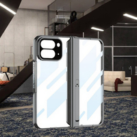 Coque de téléphone en ABS avec support magnétique intégré et pochette latérale Phantom pour Google Pixel 10 Pro Fold – Vente en gros