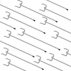 Skin peg 2" 50PC Blue Vietnam Origin <b>Hooks</b> & <b>Rails</b> Pegboard Mounted Blue Color 51*30*35m Different Sizes And Shapes - Product Image 5