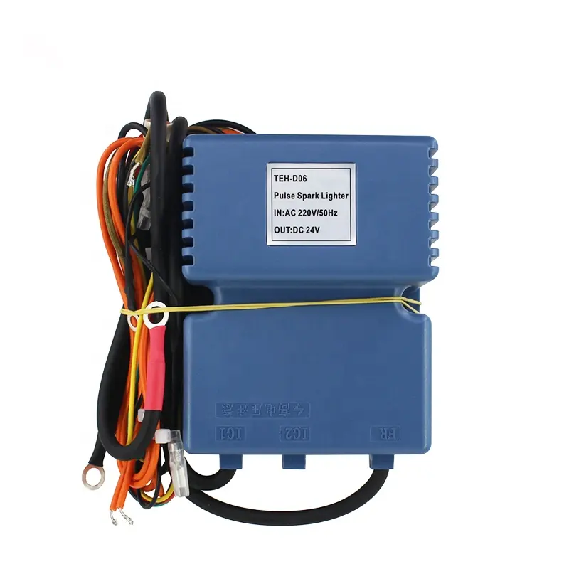 TEH-D06 de encendido de pulso eléctrico de alta calidad, para estufa de Gas y horno, entrada de 220VAC, salida de 24Vdc