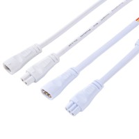 Câble d'alimentation 1,5 mm mâle-femelle, rallonge à fiche, fil de cuivre pur, PVC, automobile, 10A 220V, support de lampe/tube