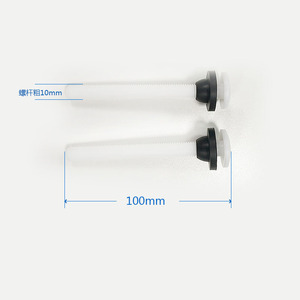 Tornillos de plástico Aogele para tanque de inodoro, par de tornillos M10 POM para accesorios de asiento de inodoro - Product Image 3