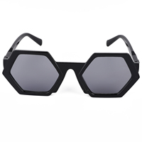 Mode polygone lunettes de soleil États tous match personnalité réseau rouge street shot lunettes de soleil transfrontalier ins style mâle BO 29014