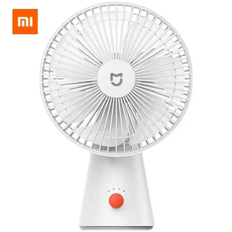 Good Quality Original Xiaomi Mijia Four Speed Wind Speed Adjustment Desktop Handheld Fan portable Mini Fan 2 in 1 Electric Fan