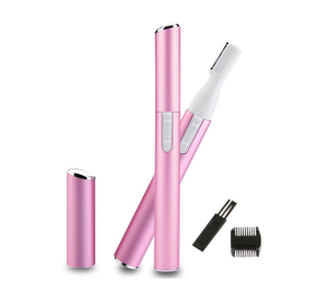 Maquinilla de afeitar eléctrica <span class=keywords><strong>para</strong></span> cejas, afeitadora indolora Unisex, Mini cortadora de <span class=keywords><strong>pelo</strong></span> facial - Product Image 1