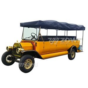 Premium Retro Electric Oldtimer Car European Style <b>Antique</b> Tour Bus for Park & Resort Sightseeing - Product Image 2