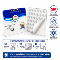 Carte de visite pour les réseaux sociaux, RFID 13,56 MHz, étiquette de paiement NFC pour les restaurants et le commerce de détail - Mini étiquette étanche