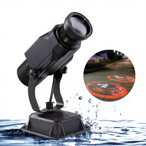 Proyector de Logotipos IP65 Impermeable de Aluminio para Interiores/Exteriores, para Publicidad, Señalización e Imágenes - Product Image 1