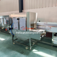 Machine automatique de brûlage des plumes de volaille à gaz pour abattoirs