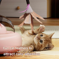 Jouet pour chat écologique à rotation 360° en ABS avec pointeur laser automatique – Produit classique de luxe pour animaux de compagnie, idéal pour le soulagement du stress et la chasse