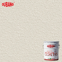 Peinture liquide imperméable DUBANG à base de pierre naturelle pour murs extérieurs, application par pulvérisation, à base d'eau, anti-jaunissement