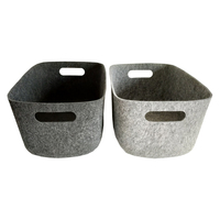 Boîte de rangement en feutre, Cube personnalisé pour la maison et le bureau, 50 pièces