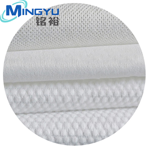 Tessuto Non tessuto Spunlace Roll dischetti di <span class=keywords><strong>cotone</strong></span> 50% bambù 50% viscosa tessuto Non tessuto traspirante biodegradabile assorbimento d'acqua - Product Image 1