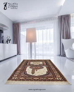 Alfombra de Oración de Lana de Lujo con Diseño Único y Etéreo, Sajjadah Islámica Hecha a Mano, Alfombra Musulmana Janamaz Lavable con Diseño Floral, al Mejor Precio - Product Image 2