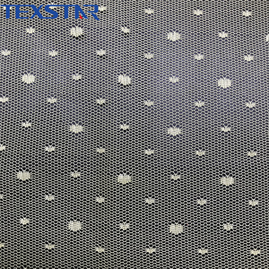 100% Polyester <span class=keywords><strong>jacquard</strong></span> Dot vải lưới vải với kích thước khác nhau Dot cho trang phục, muỗi <span class=keywords><strong>Net</strong></span> - Product Image 3