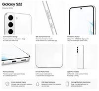 Vente en gros – Qualité Originale S22 (S901U) Octa Core 5G Débloqué Mondial Accès Root Personnalisable Écran AMOLED 120Hz Batterie 3500-3999mAh